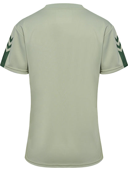 hmlACTIVE PL JERSEY S/S WOMAN – DESERT SAGE