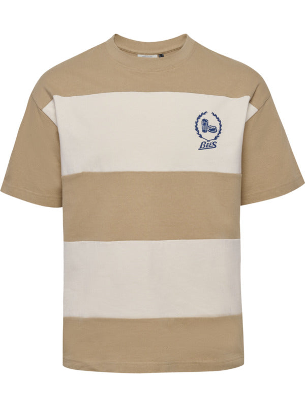 HUMMEL LOOSE T-SHIRT S/S BEES STRIPE