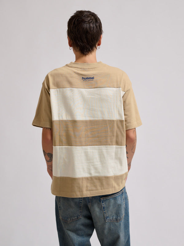 HUMMEL LOOSE T-SHIRT S/S BEES STRIPE