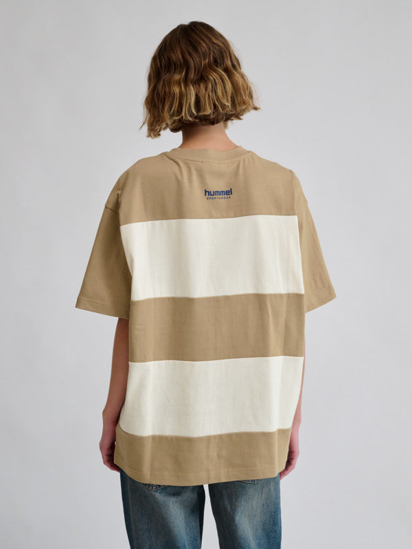 HUMMEL LOOSE T-SHIRT S/S BEES STRIPE