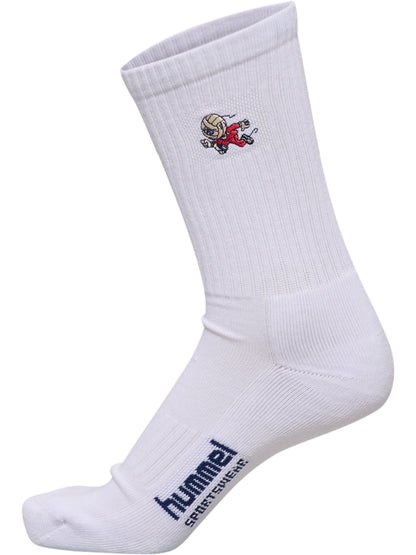 HUMMEL 3-PACK SOCKS EMBROIDERY