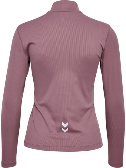 HUMMEL PULSE W ZIP SHIRT L/S