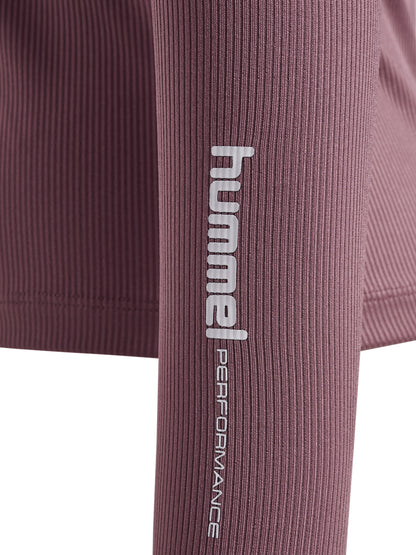 HUMMEL PULSE W ZIP SHIRT L/S