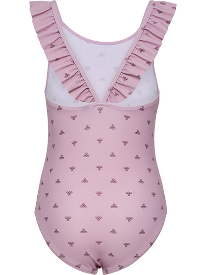 hmlJR BEE AOP FRILL SWIMSUIT