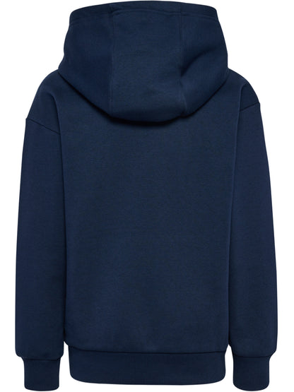 hmlJR LOOSE HOODIE BEE – DRESS BLUES