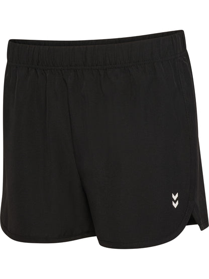 hmlTRAINING W CURVED SHORTS