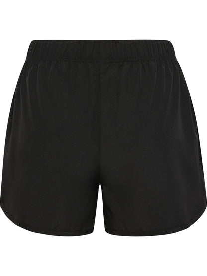 hmlTRAINING W CURVED SHORTS