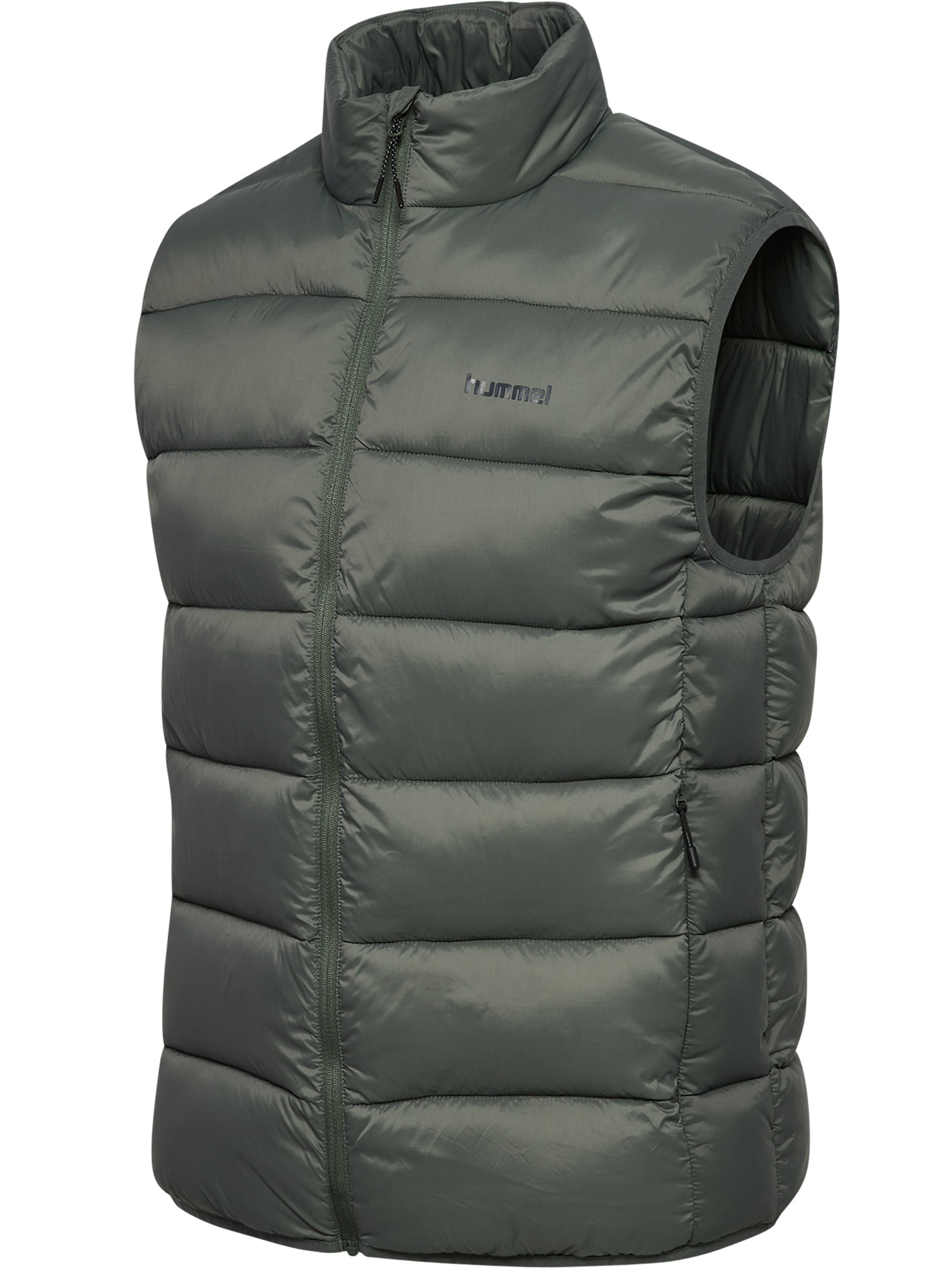 hmlLIGHTWEIGHT PUFFER VEST – CASTOR GRAY