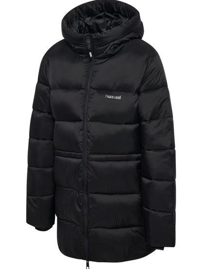 hmlMID LENGHT W PUFFER JACKET – BLACK