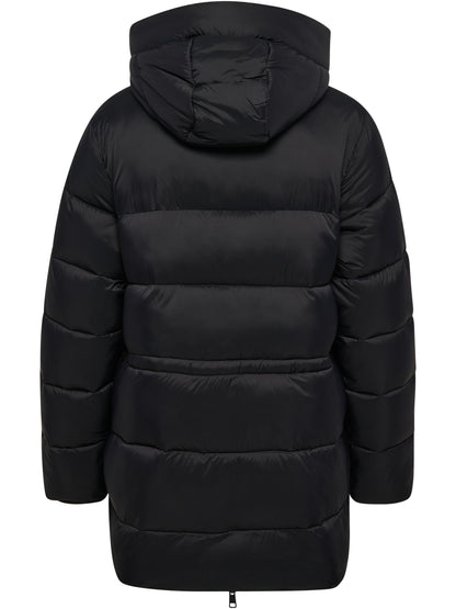 hmlMID LENGHT W PUFFER JACKET – BLACK