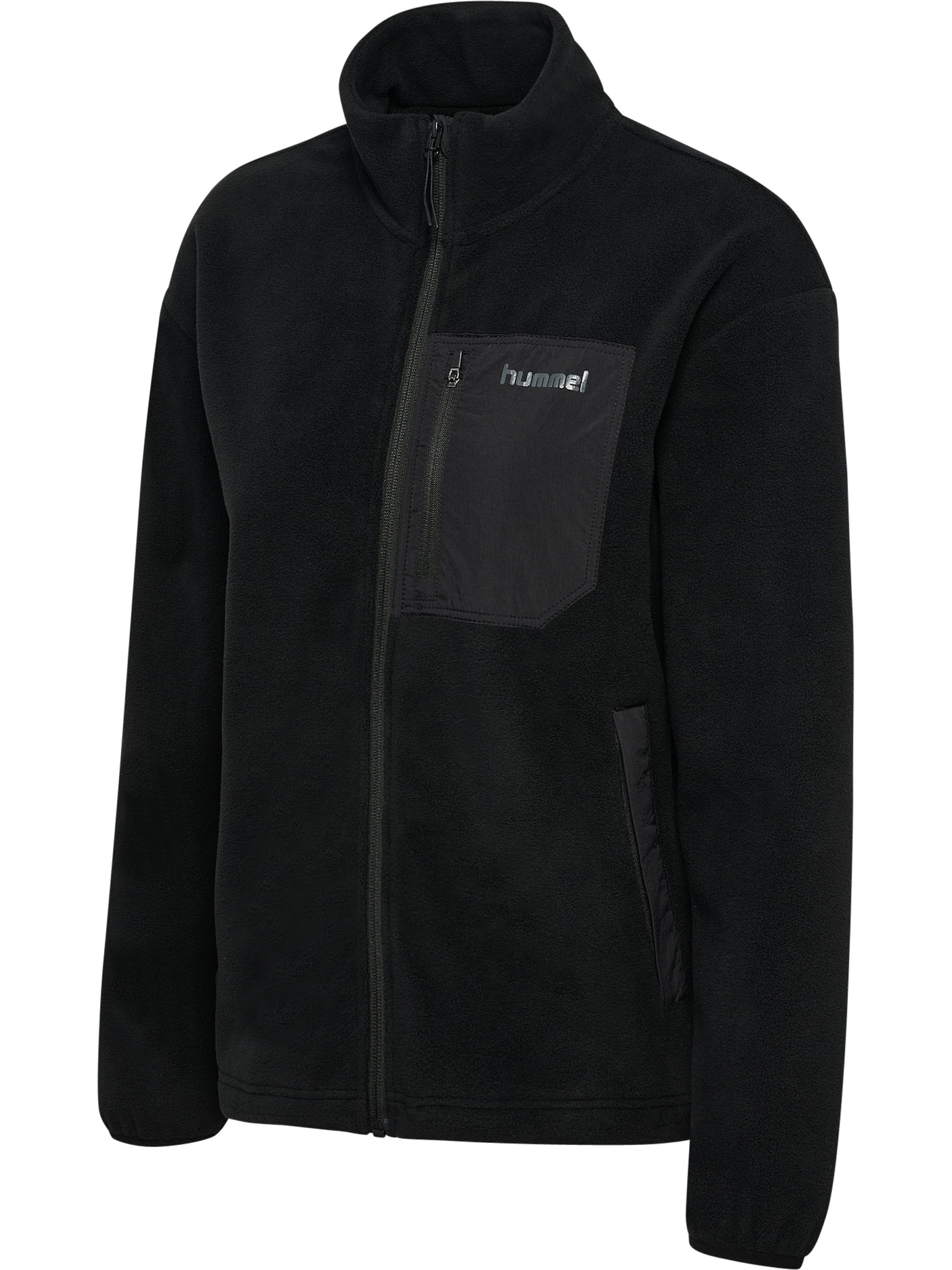 hmlPOLAR FLEECE WOMEN JACKET – BLACK