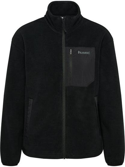 hmlPOLAR FLEECE WOMEN JACKET – BLACK