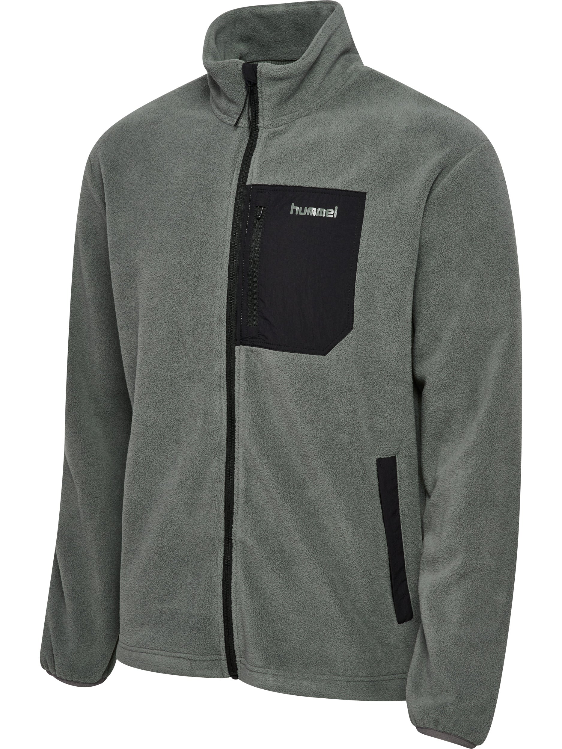 hmlPOLAR FLEECE JACKET – CASTOR GRAY