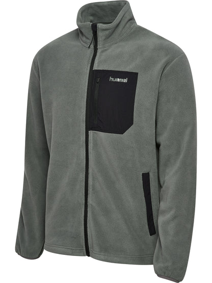 hmlPOLAR FLEECE JACKET – CASTOR GRAY