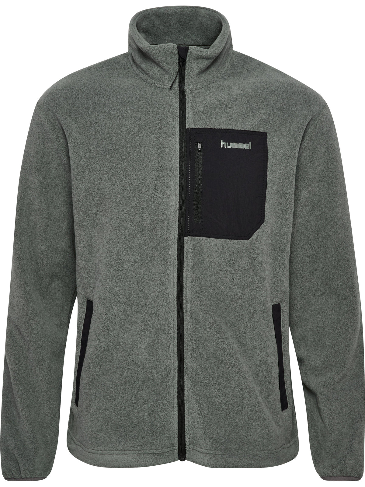 hmlPOLAR FLEECE JACKET – CASTOR GRAY