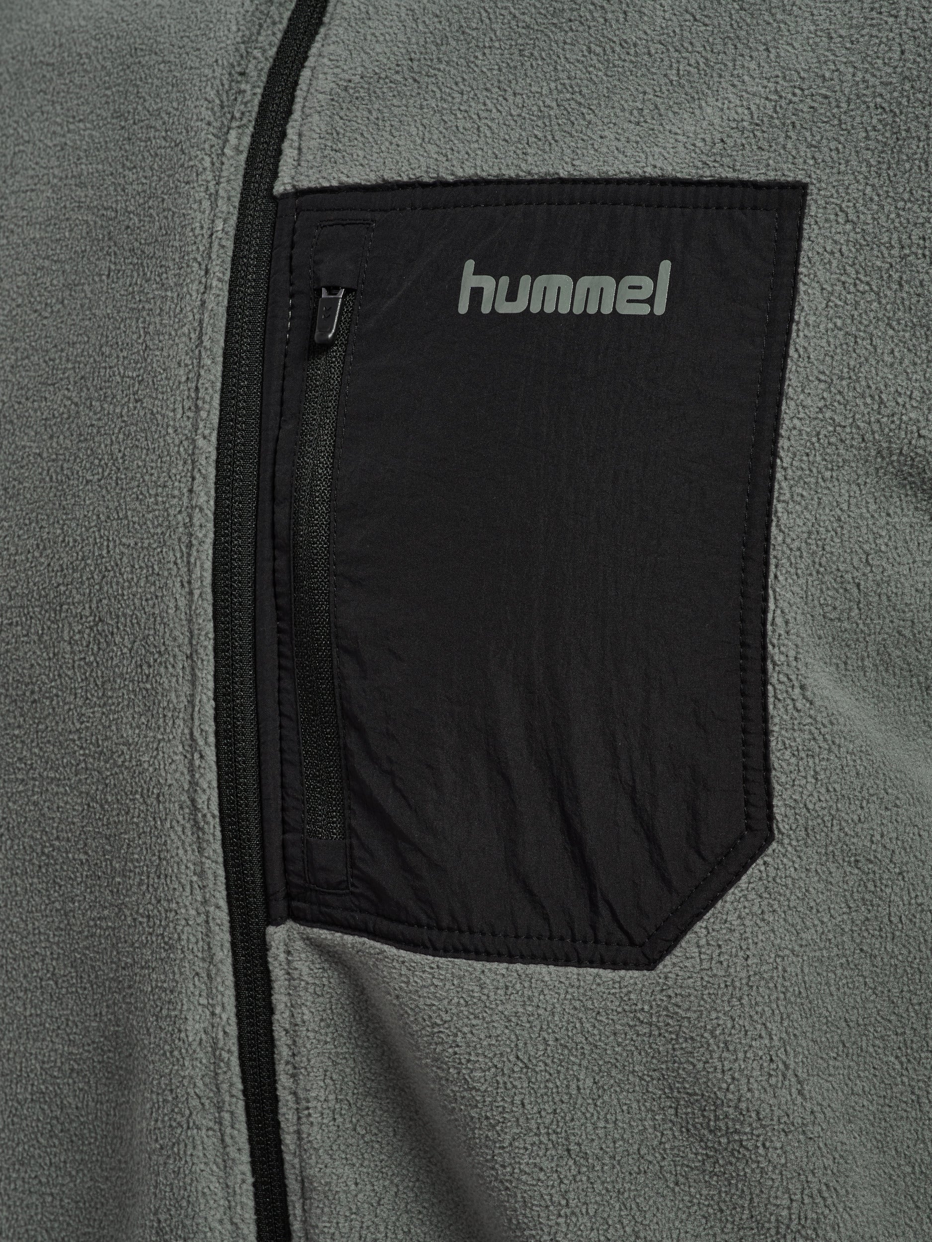 hmlPOLAR FLEECE JACKET – CASTOR GRAY