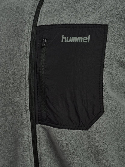 hmlPOLAR FLEECE JACKET – CASTOR GRAY