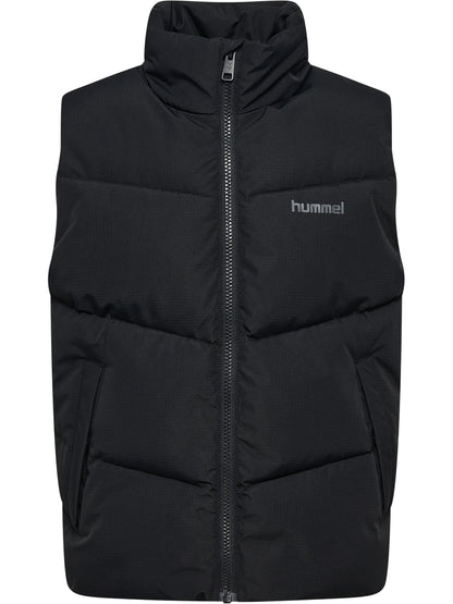 hmlJR PUFFER VEST – BLACK