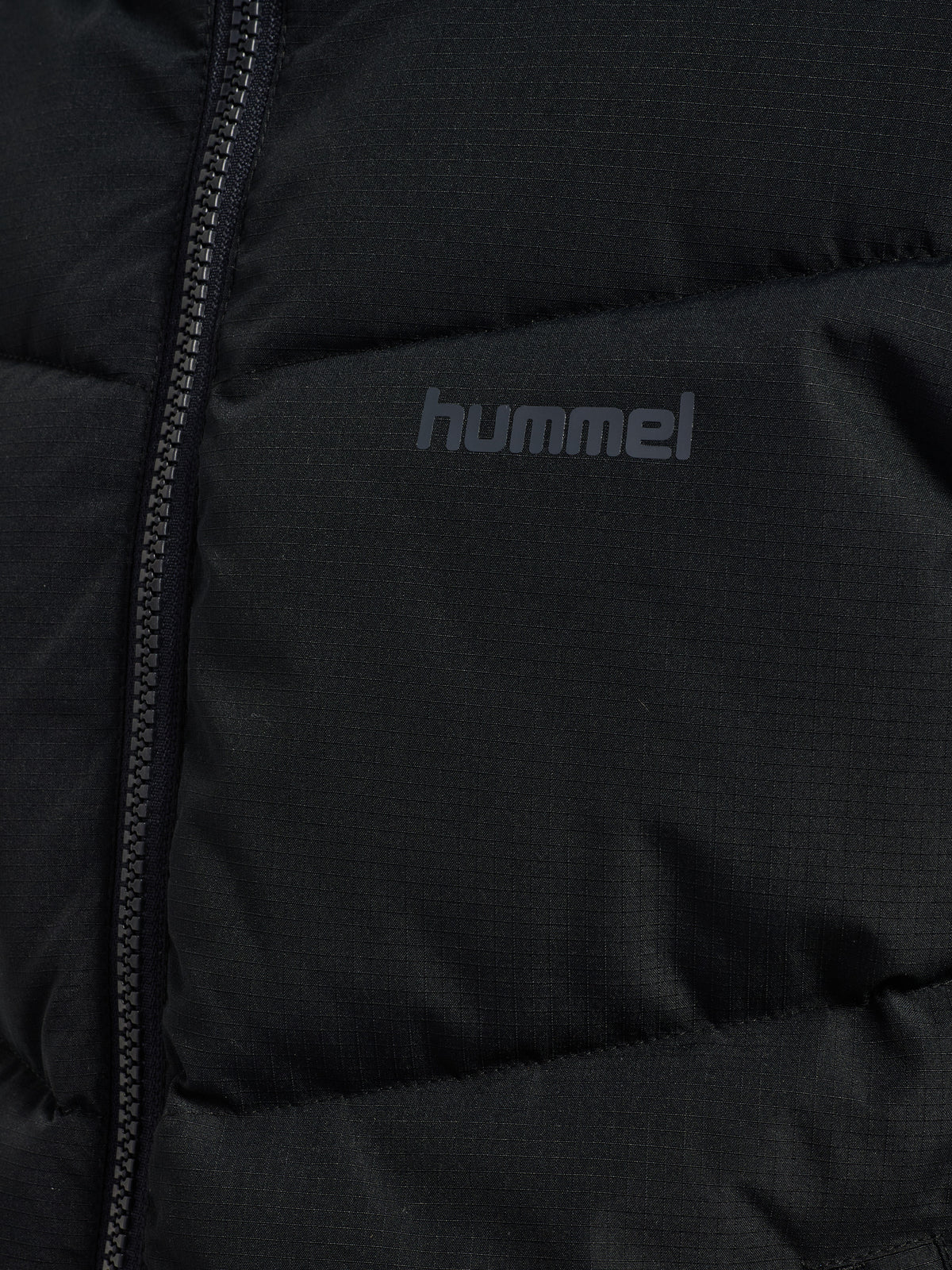hmlJR PUFFER VEST – BLACK
