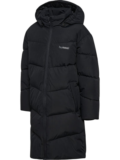 hmlJR PUFFER LONG JACKET – BLACK