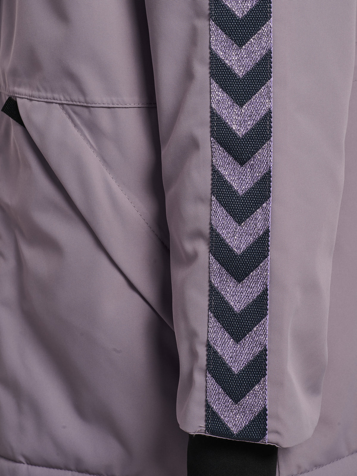hmlJR CHEVRON SNOW JACKET WP 10K – GRAY RIDGE