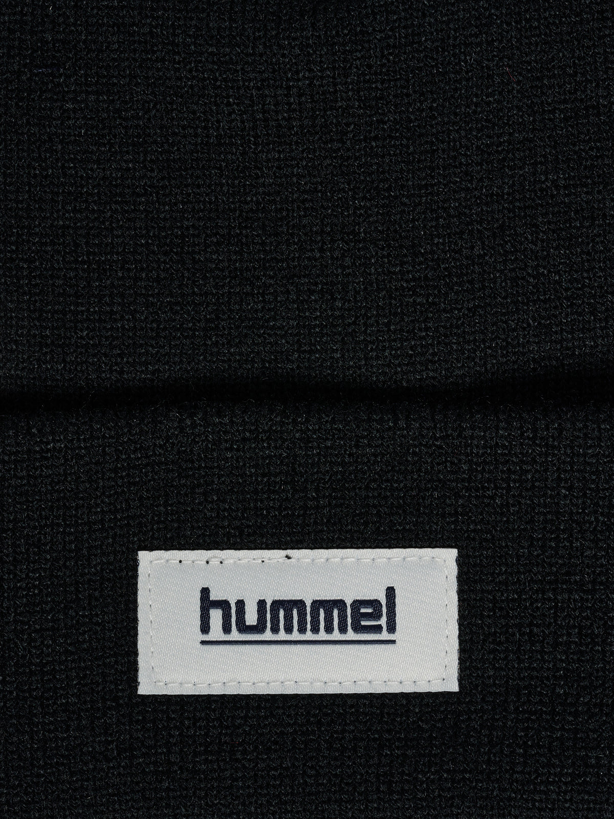 hmlJR KNIT BEANIE – BLACK