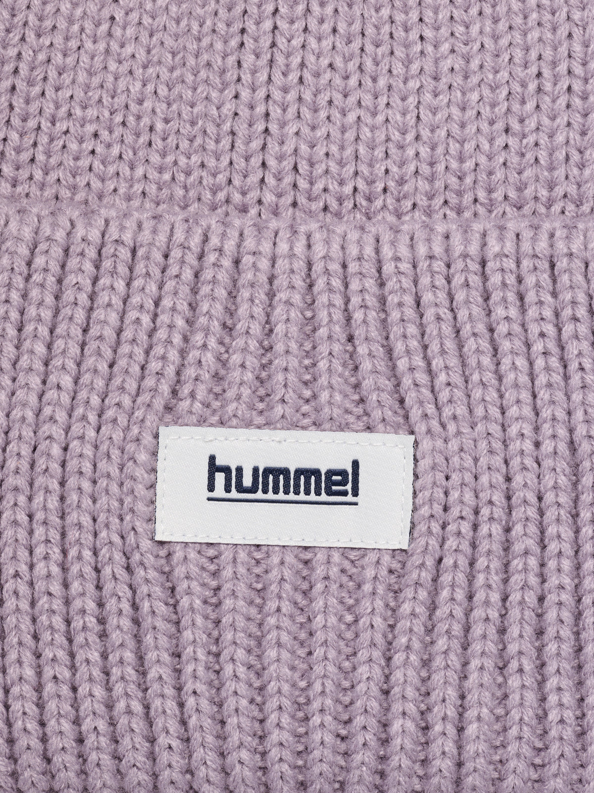 hmlJR HEAVY RIB KNIT BEANIE – SEA FOG