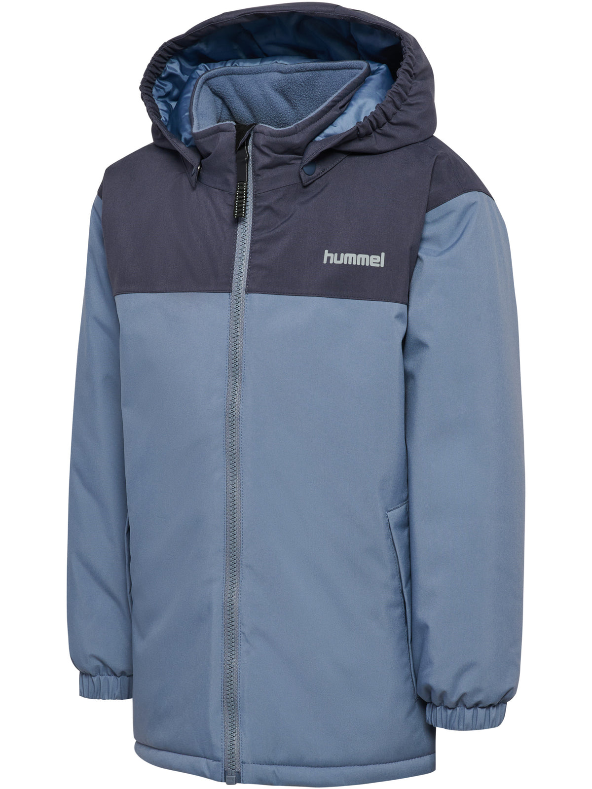 hmlJR BLOCK JACKET WP – FLINT STONE