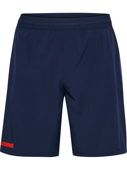 hmlBLAZE26 PRO TRAINING SHORTS – MARINE/CHERRY TOMATO