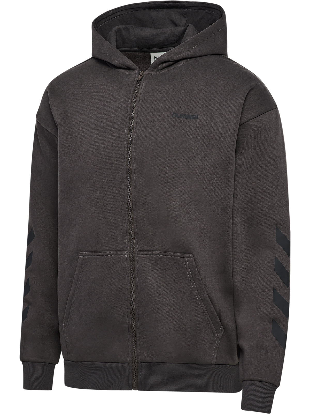 hmlKEEPER CHEVRON ZIP HOODIE – SHALE