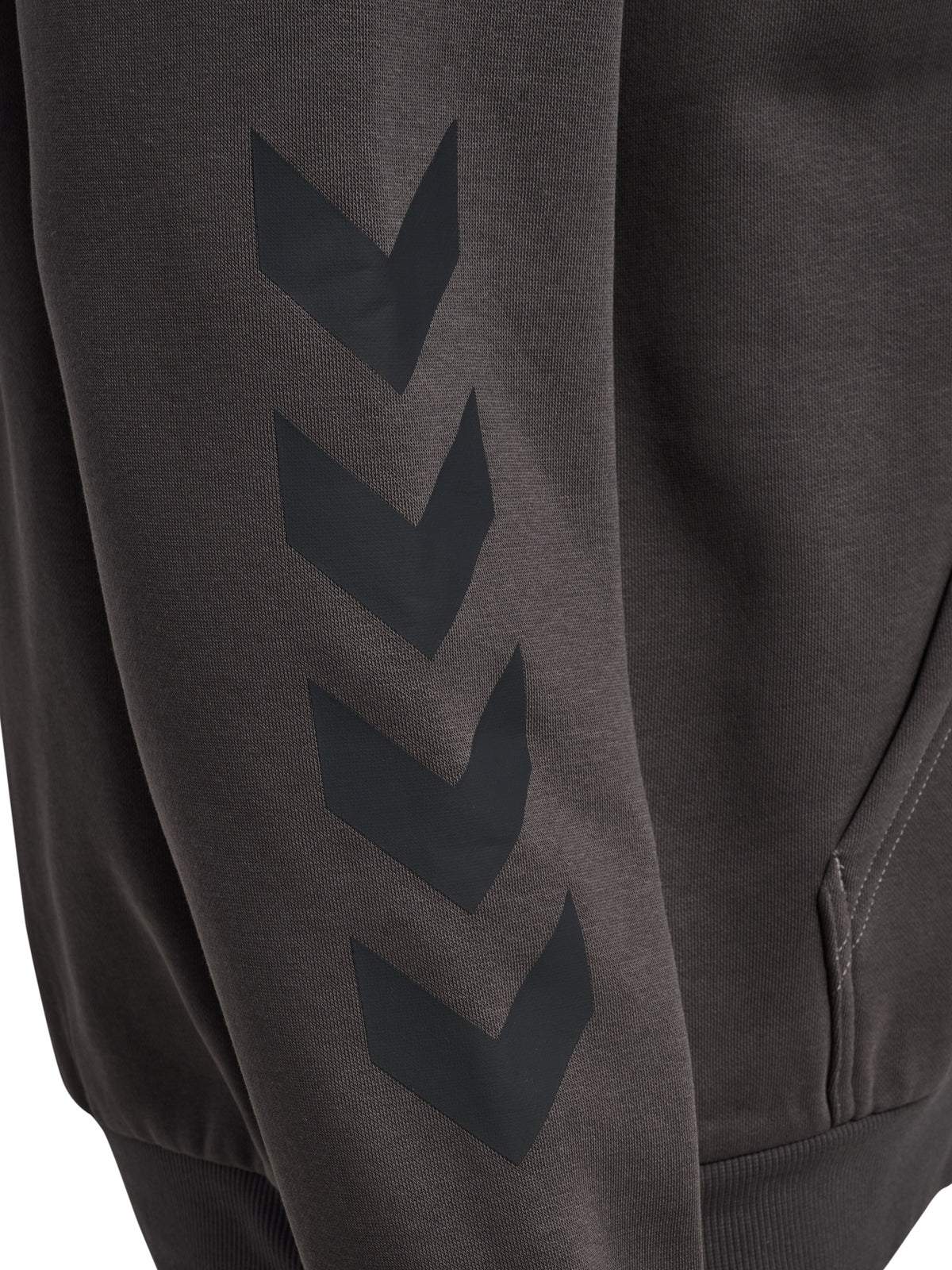 hmlKEEPER CHEVRON ZIP HOODIE – SHALE
