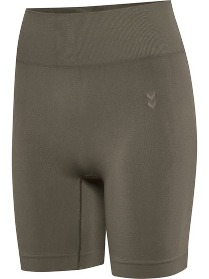 hmlFLOW SHORT TIGHTS – MAJOR BROWN