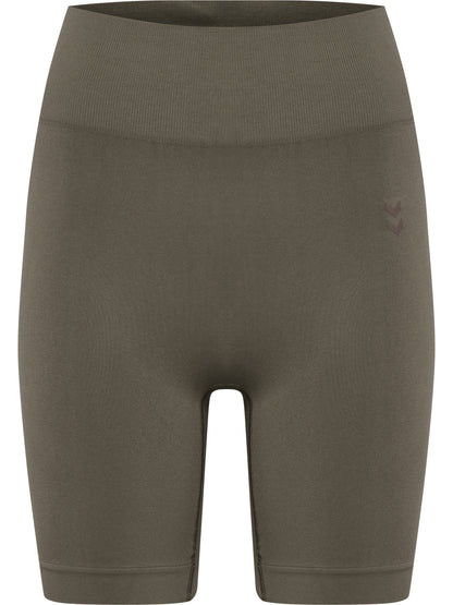 hmlFLOW SHORT TIGHTS – MAJOR BROWN