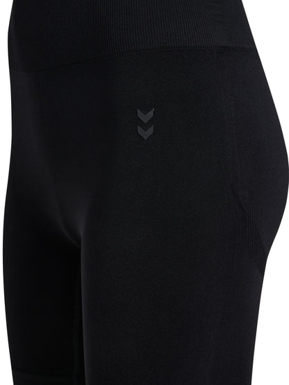 hmlFLOW SHORT TIGHTS – BLACK