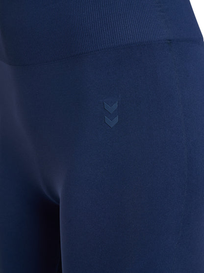 hmlFLOW SHORT TIGHTS – DRESS BLUES