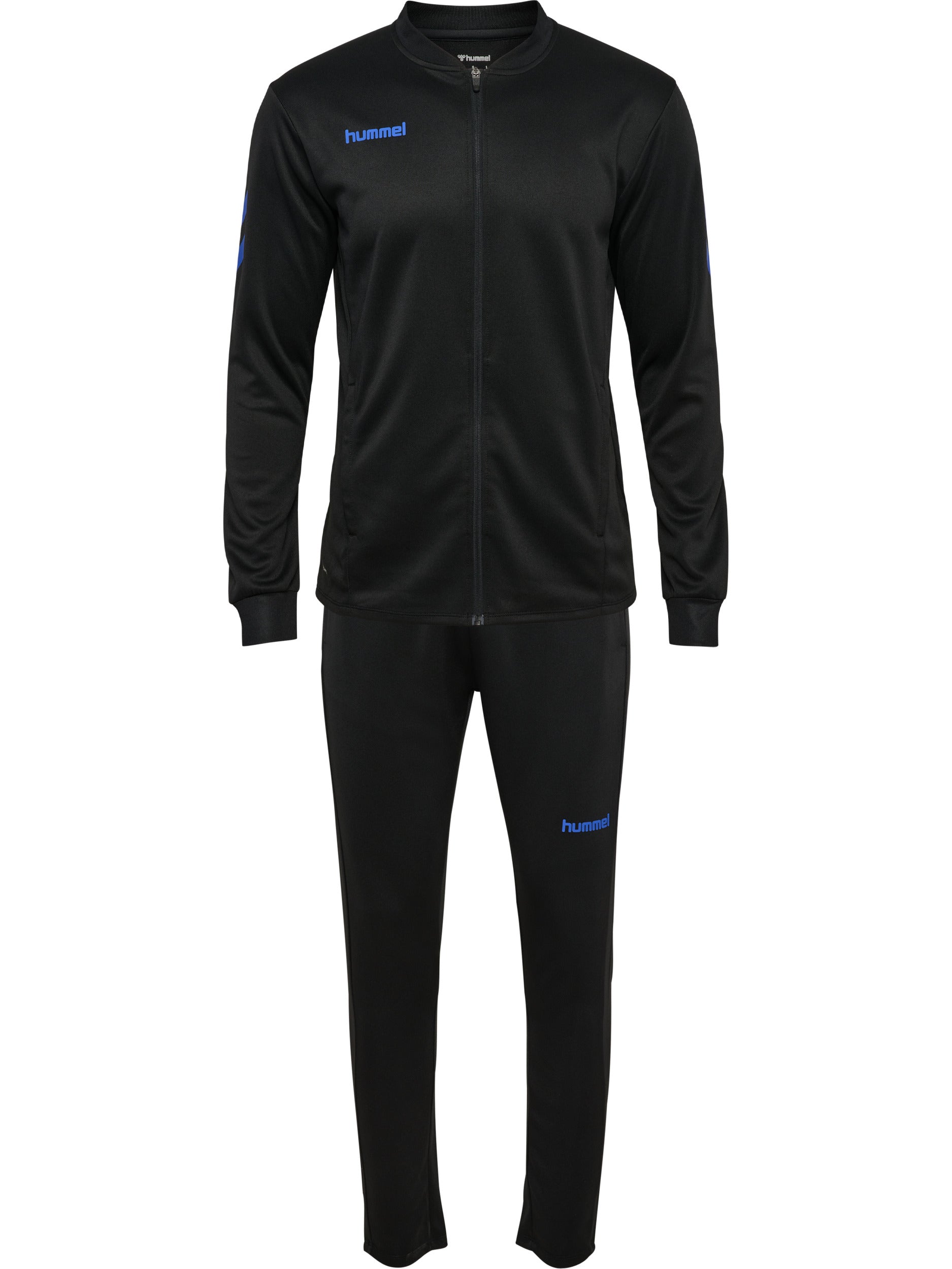 hmlBLAZE CLUB 26 TRACKSUIT – BLACK/BLUE